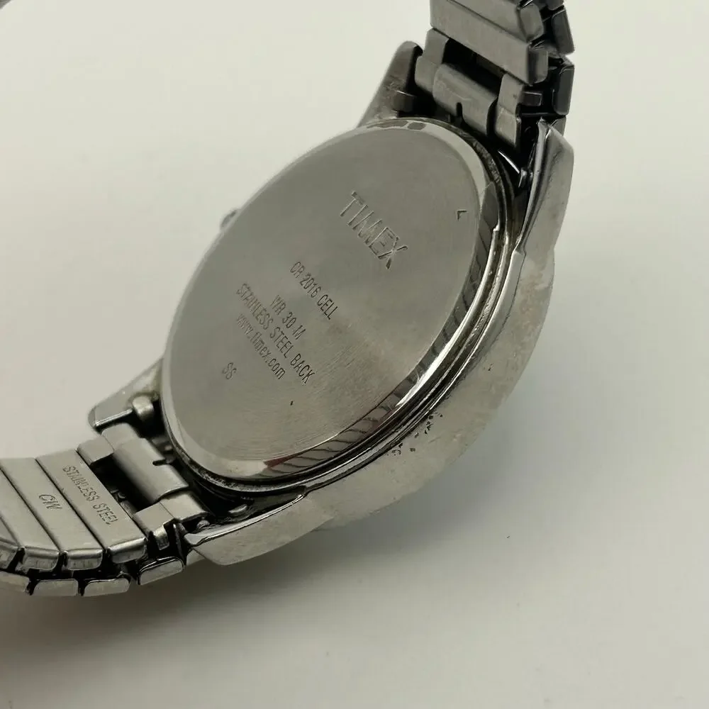 Timex Two-tone Easy Reader Men’s Watch Working New Battery